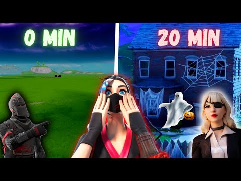 J'ai DONNÉ 20 MINUTES à CES ABONNÉS pour CRÉER la MEILLEURE CONSTRUCTION D'HALLOWEEN