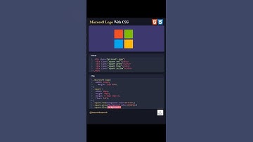 How To Make Microsoft Logo? #shorts #trending #ytshorts #youtubeshorts #LearnWithSantosh
