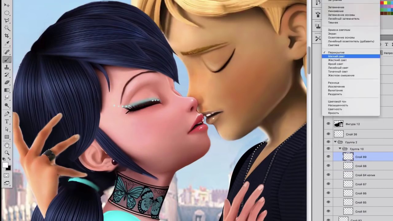 Miraculous Ladybug Adrien And Marinette Kiss