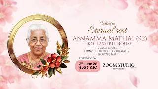 FUNERAL CEREMONY OF ANNAMMA MATHAI (92).