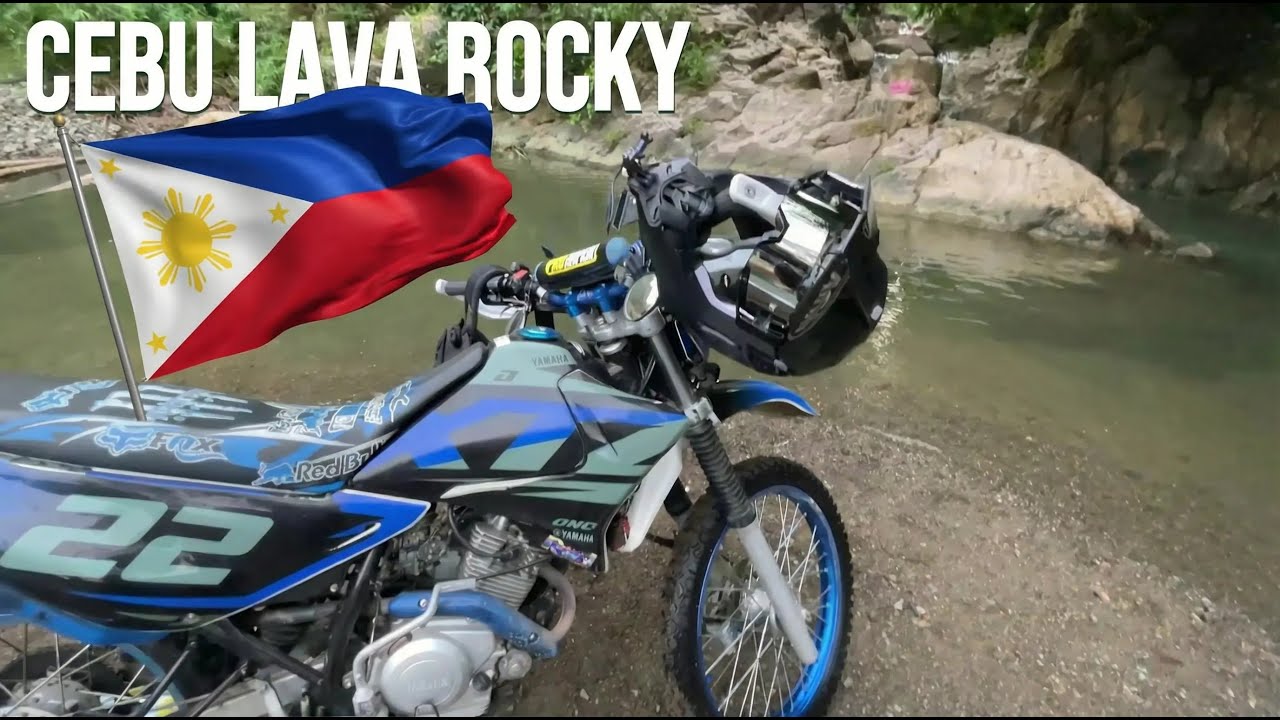 🇵🇭 Yamaha XTZ 125 поездка в Lava Rocky Cold Springs Филиппины