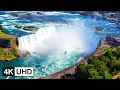 🔥 4K Drone | Niagara Falls Travel Time Lapse: Frozen &amp; Aerial | New York, USA &amp; Ontario, Canada