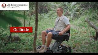 REHA MOBILITY M4 Robot: faltbarer Sitzlift-Elektrorollstuhl | MC Seniorenprodukte