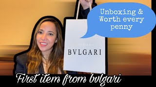 First Bvlgari Unboxing | Better than other Fine jewelry?