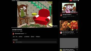 COURAGE SCREAM 28 & 8 MURIEL SCREAM 12