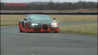 Bugatti Veyron Super Sport on the limit - www.autocar.co.uk
