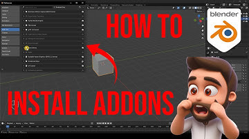 Blender 4.5 Enabling/Installing Addons, Part 9 Tutorial