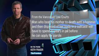 Suitcase killer gets 17 years, no parole