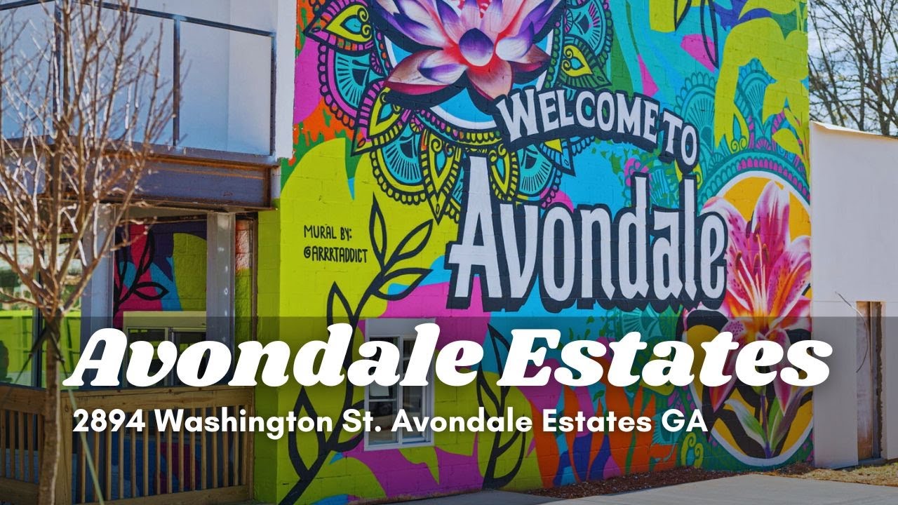 Avondale Estates - 2894 Washington St. - Unique Walkable Townhouse Loft