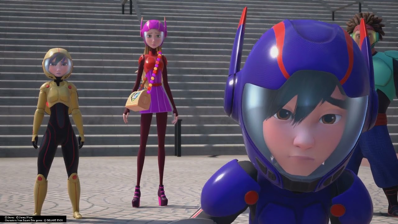 San Fransokyo ending cutscene - Kingdom Hearts 3