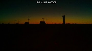 Raspberry Pi time lapse of the Jupiter Venus rising 13.11.17