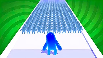 Join Blob Clash 3D 🎭🥊👑 All Levels Gameplay Android, iOS