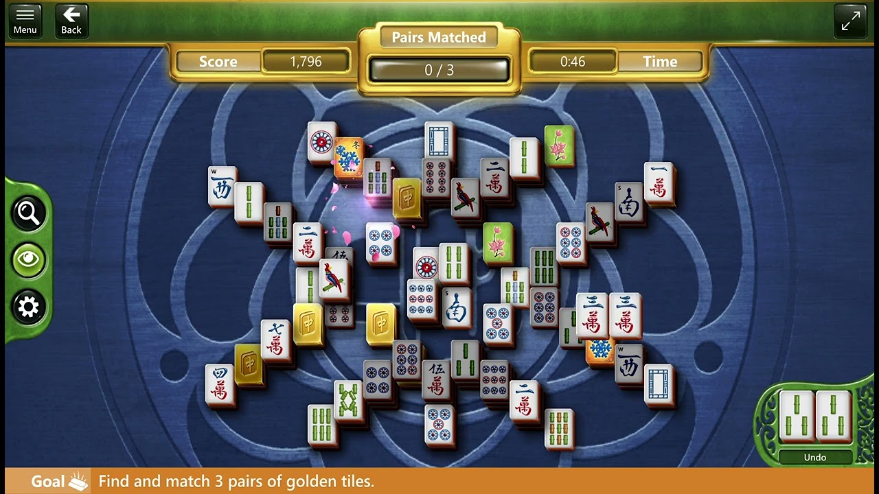 Microsoft Mahjong: Golden Tiles - Medium - January 12, 2026