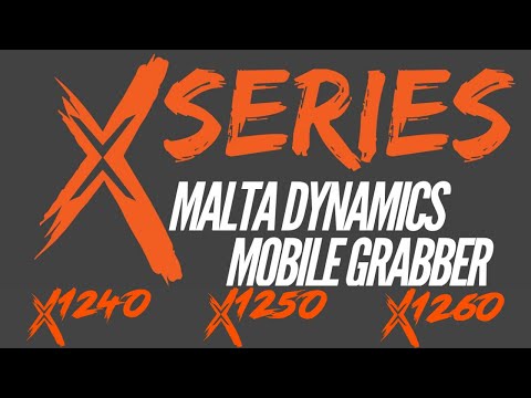 Watch the Malta Dynamics X1240 mobile grabber in action