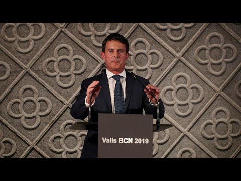 Videó: Megragadják A Volt Francia Minisztert, Manuel Valls-t