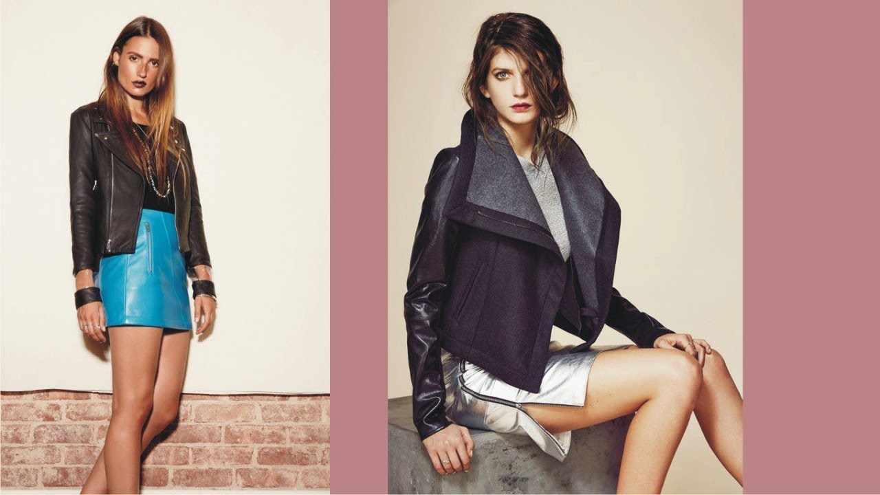 Charming Veda Leather Skirt For Your Daily Activities