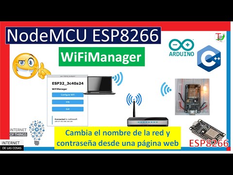 ✔️ WiFiManager con NodeMCU ESP8266 - ? Cambia SSID y PWD desde página -? Curso IoT con ESP8266 #18