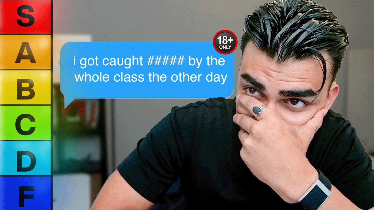 ranking my subscribers worst confessions