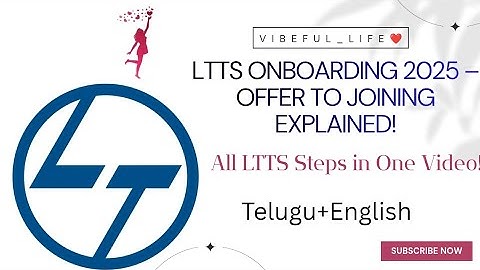 Onboarding Process for 2025 Freshers#video #ltts #youtubevideos #onboarding #details #viralvideo