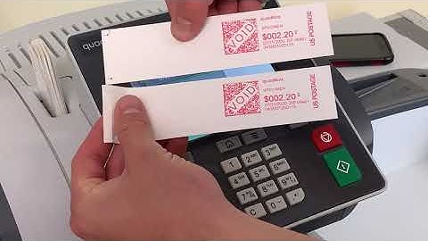 How To Print Postage On A Label