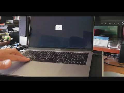 Folder with the Question Mark on the MacBook Pro A1708 and what you should try first