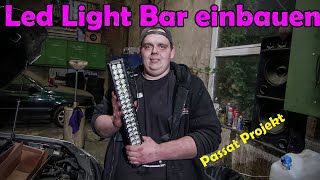 Led Bar einbauen(Arbeitsscheinwerfer), NILIGHT 20 Zoll