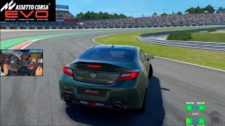 Assetto Corsa EVO Early Access - Testing Drifting Physics w/Steering Wheel Tune/Settings!!