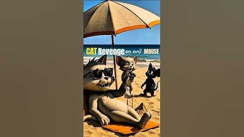 "3D Cat REVENGE on Evil Mouse 😼🔥 | Funny Animal Animation #Shorts"