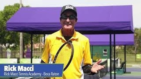 World class return of serve technique by Coach Rick Macci