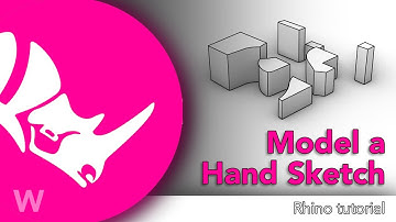 Learn Rhino Basics: From Hand Sketch to 3D Model Step by Step