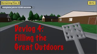 BugSquash - Devlog 4 - Filling the Great Outdoors