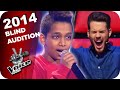 The police  every little thing she does is magic danyiom  blind auditions  the voice kids 2014