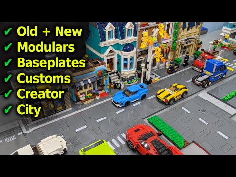 Comment connecter de nouvelles plaques routières LEGO à des villes