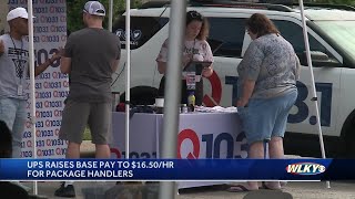 UPS hosts hiring event following wage increase for package handlers