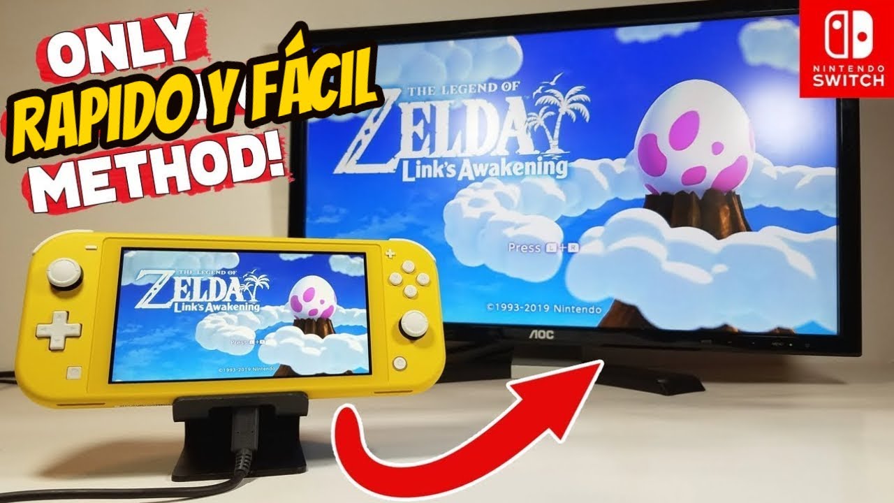 COMO CONECTAR NINTENDO SWITCH A LA TV - YouTube