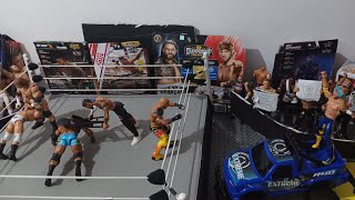 Ricochet Vs Triple H Vs Kieth lee vs Jey uso vs logan paul vs Mjf 6 man elimantion figure match