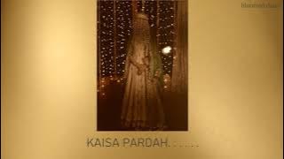 KAISA PARDAH || THE SOCH BAND || OST || LYRICAL VIDEO || BLOOMED DAISY ||