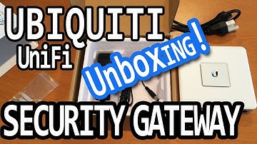 Ubiquiti UniFi - Security Gateway Unboxing