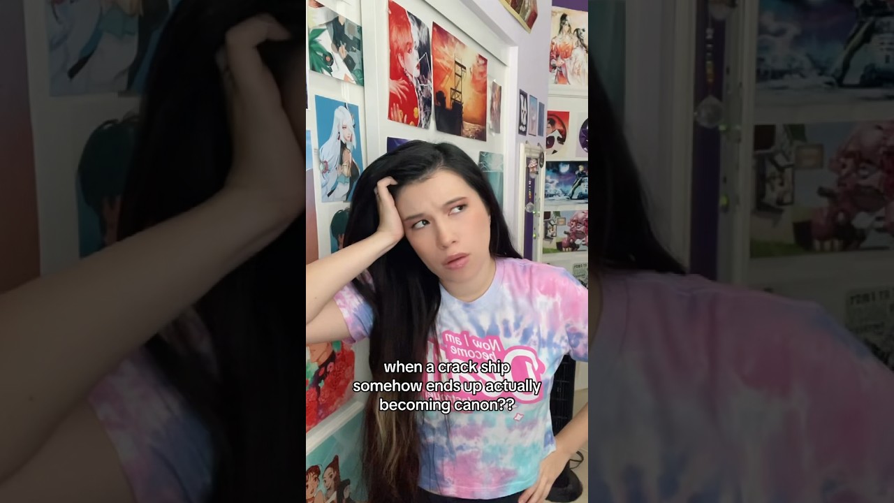 when a crack ship ends up becoming canon 