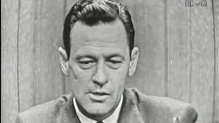 What's My Line?  June Taylor; William Holden (Sep 23, 1956)