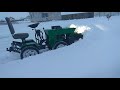 #переломка #самодельный #полный привод чистка снега переломкой. homemade mini tractor snow cleaning