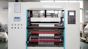 Cash Register Paper Roll Slitting Machine | ATM Roll Making Machine (900mm Width )