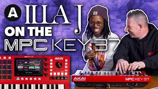Illa J on the Akai MPC Key 37!