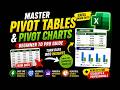 Master Pivot Tables & Charts in Excel (Basic Beginner Guide) | Learn Excel Easily