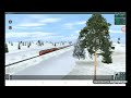 Покатушки на КЖД ВЛ8М-1626 По карте Сибирские Морозы Trainz Simulator 2012 Android