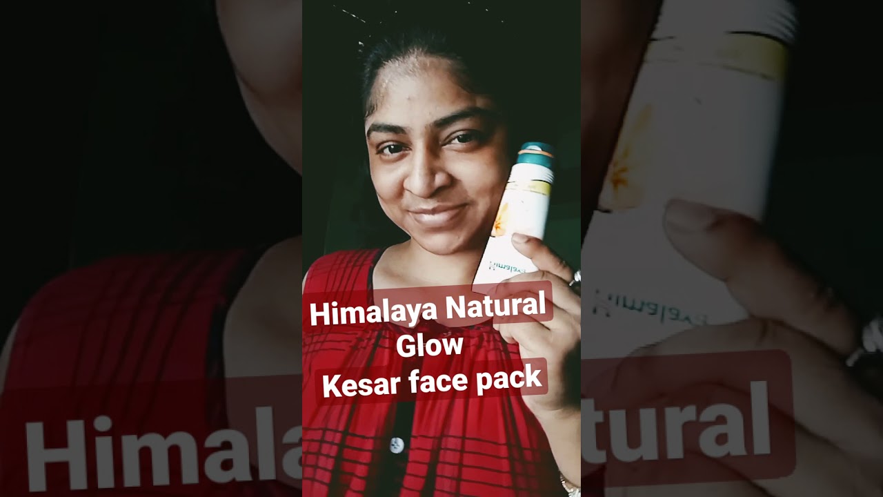 Himalaya Natural Glow # kesar face pack👍🏻👈