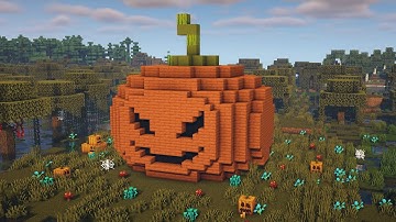 Minecraft | How to Build a Halloween Pumpkin 🎃 | Build Tutorial