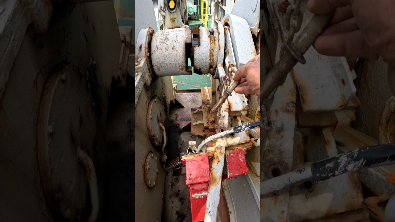 Procedure for operating winch and Windlass. 