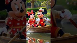 Mickey Mouse Boating Adventure on Sunny River 🌞 | Fun Cartoon Family Trip