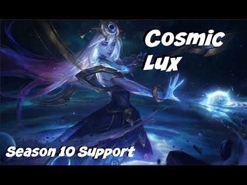 League of Legends: Cosmic Lux Support Gameplay